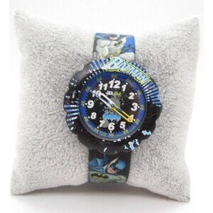 Boys 2013 Flik Flak Swiss Quartz WR Analog 33mm Dial Causal Round Watch (F230)